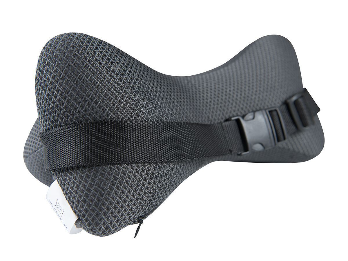 снимок Подушка на подголовник из авто ткани черная от магазина BIO-TEXTILES ОПТ