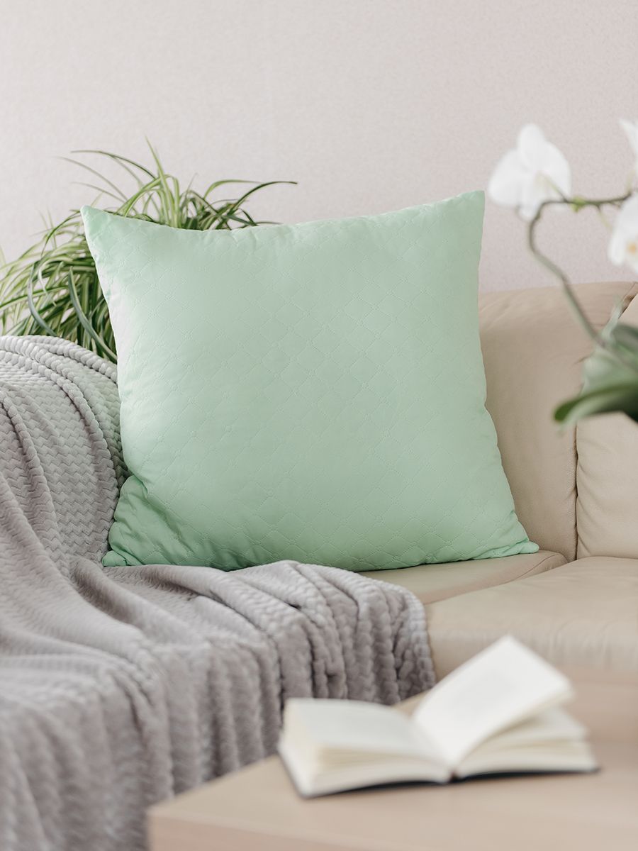 снимок Подушка "НЕЖНОСТЬ" с холлофайбером  от магазина BIO-TEXTILES ОПТ